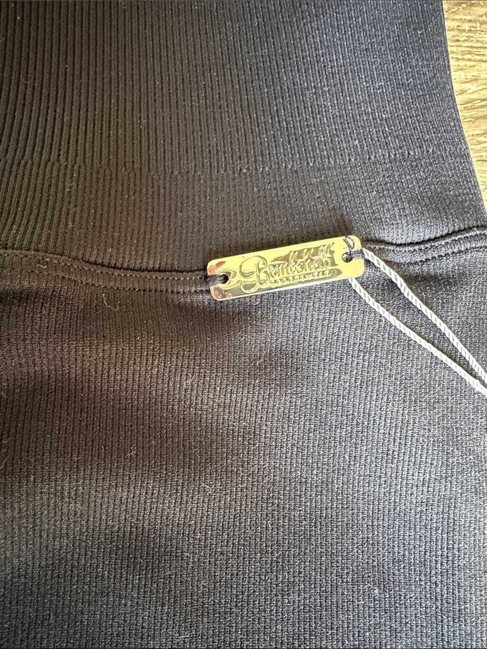 NWT Bombshell Black High Waist Leggings Size: S - Picture 2 of 8